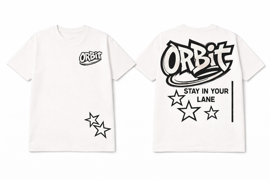 White Orbit Tee